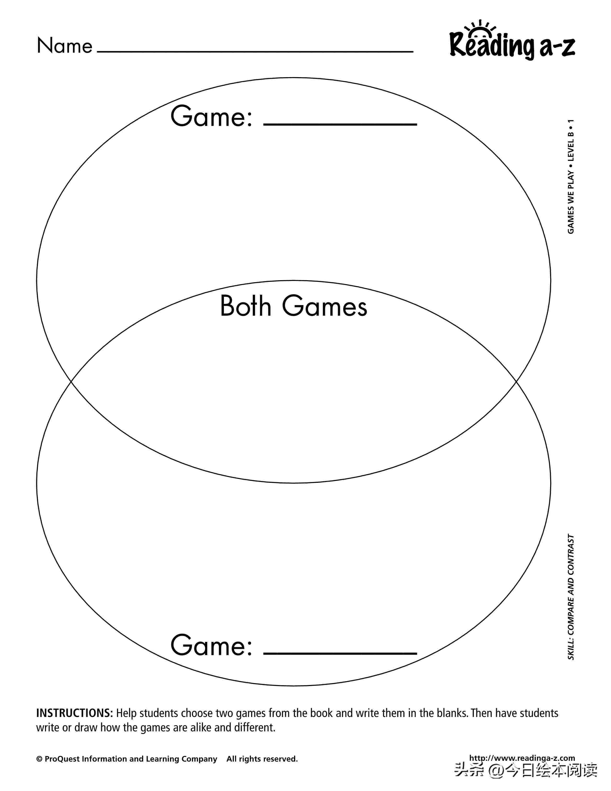 raz双语绘本讲解，今日绘本 RAZ level B 「 Games We Play」我们玩的游戏_https://www.ybmzs.com_游戏攻略_第12张